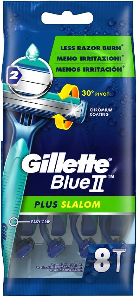 Gillette Blue 2 Plus Slalom Disposable Razors