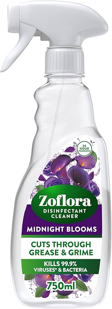 Zoflora Toilet Disinfectant Midnight Blooms Trigger