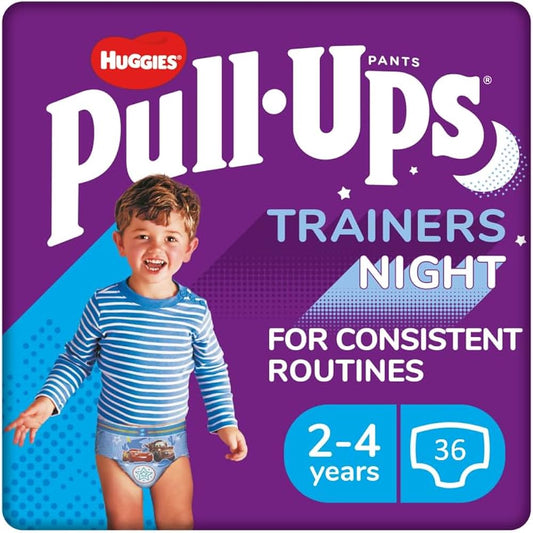 Huggies Pull Ups Trainers Night 2-4Yr Boy