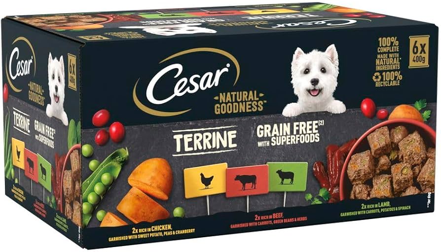 Cesar Flexi Tray Natural Goodness Mixed Selection In Loaf