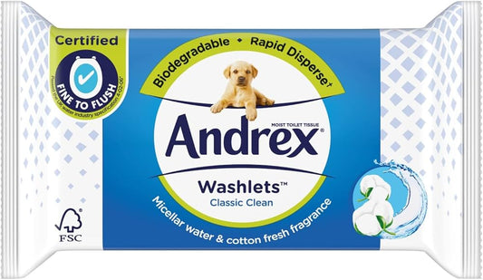 Andrex Classic Clean Washlets