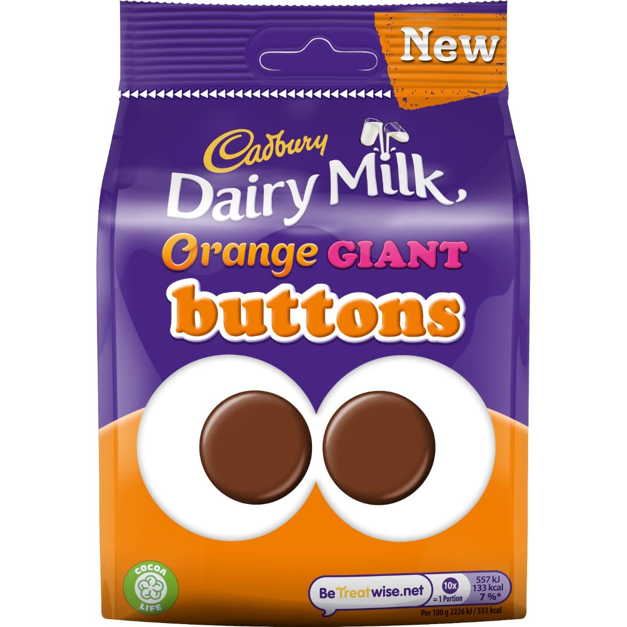 Cadbury Giant Orange Buttons Pouch