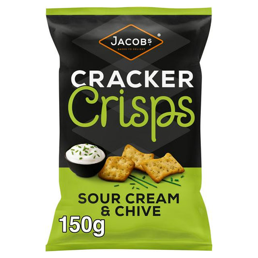 Jacobs Cracker Crisps Sour Cream & Chive