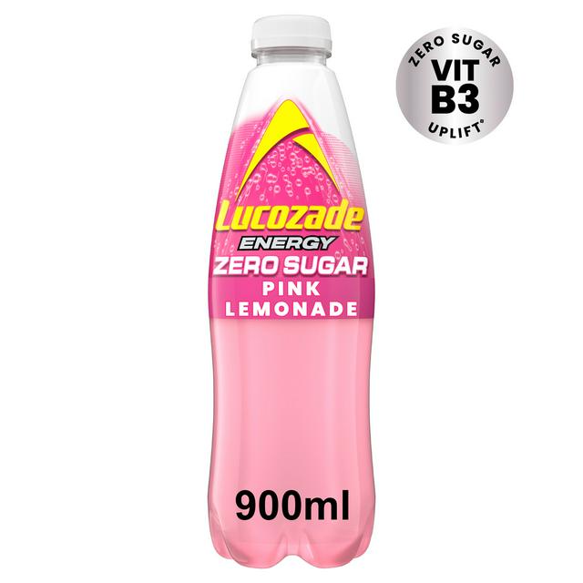 Lucozade Energy Zero Pink Lemonade