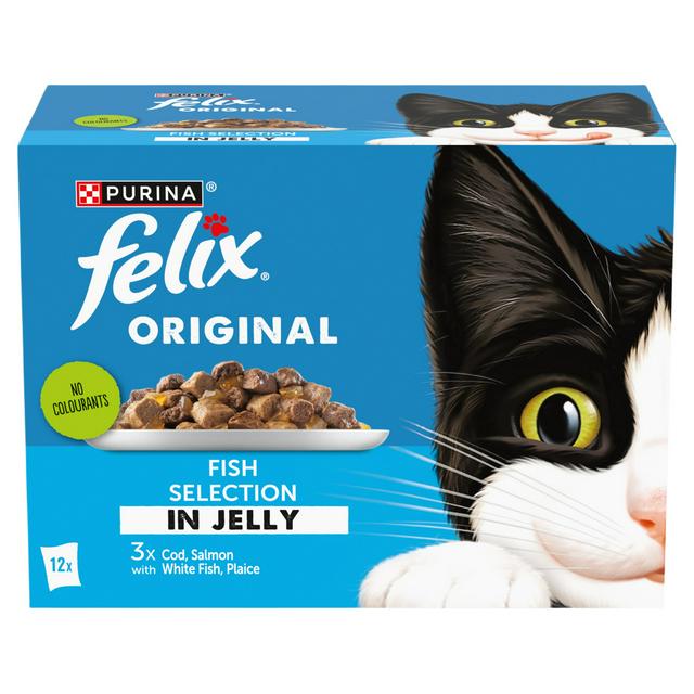 Felix Original Fish Selection In Jelly Pm3.99 12X85G