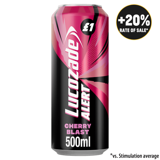 Lucozade Alert Cherry Pm1.00