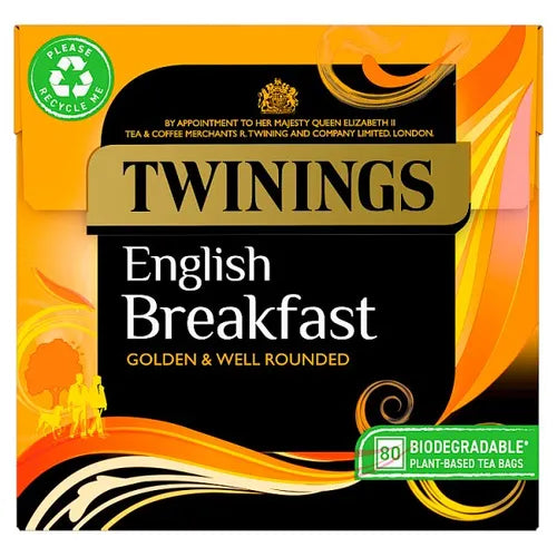 Twinings English Breakfast Tea 80'S