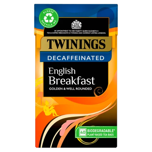 Twinings English Breakfast Decaf 40S