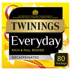 Twinings Everyday Breakfast Decaf Tea 80S