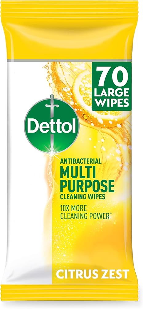 Dettol Citrus Wipes 70S