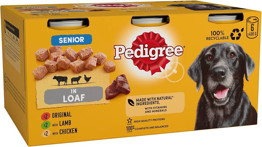 Pedigree Senior Chunks In Loaf