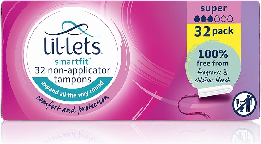 Lil-Lets Non Applicator Tampons Super