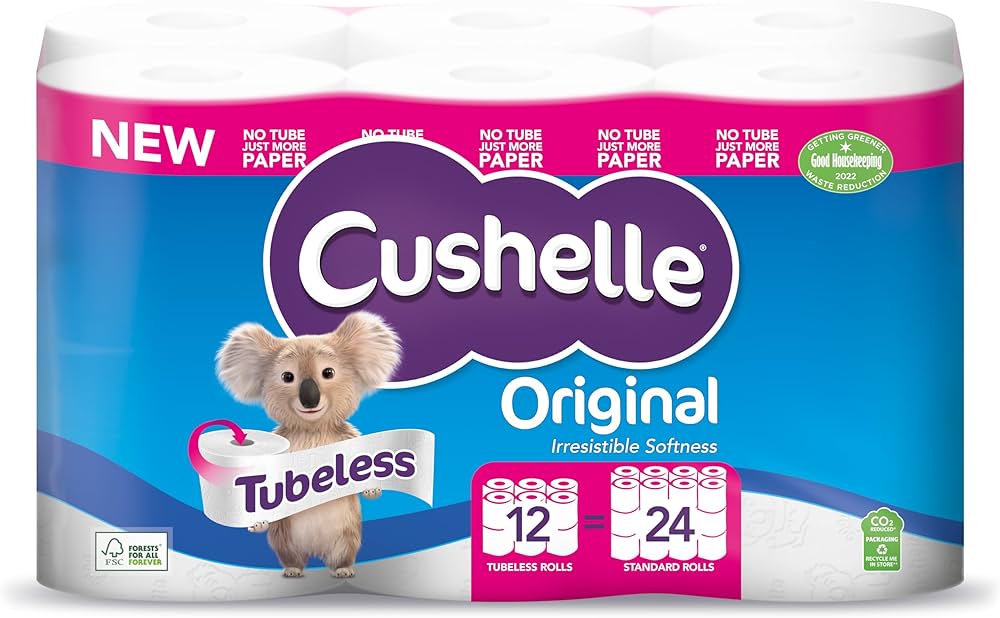 Cushelle Original Tubeless Double 6Roll