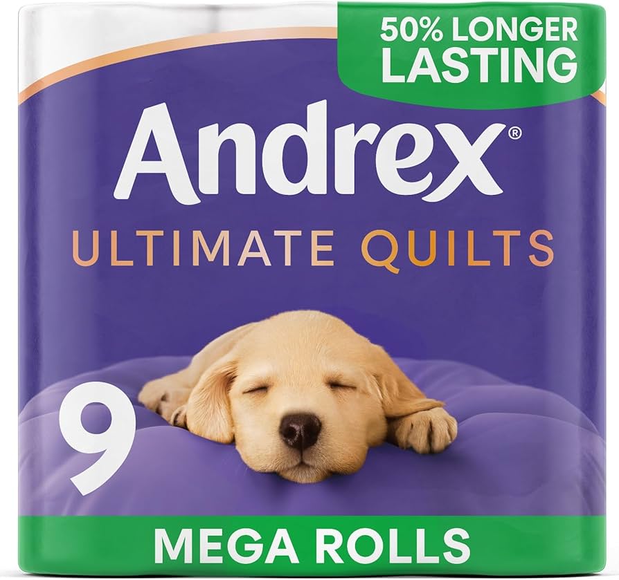 Andrex Supreme Quilts 9 Roll