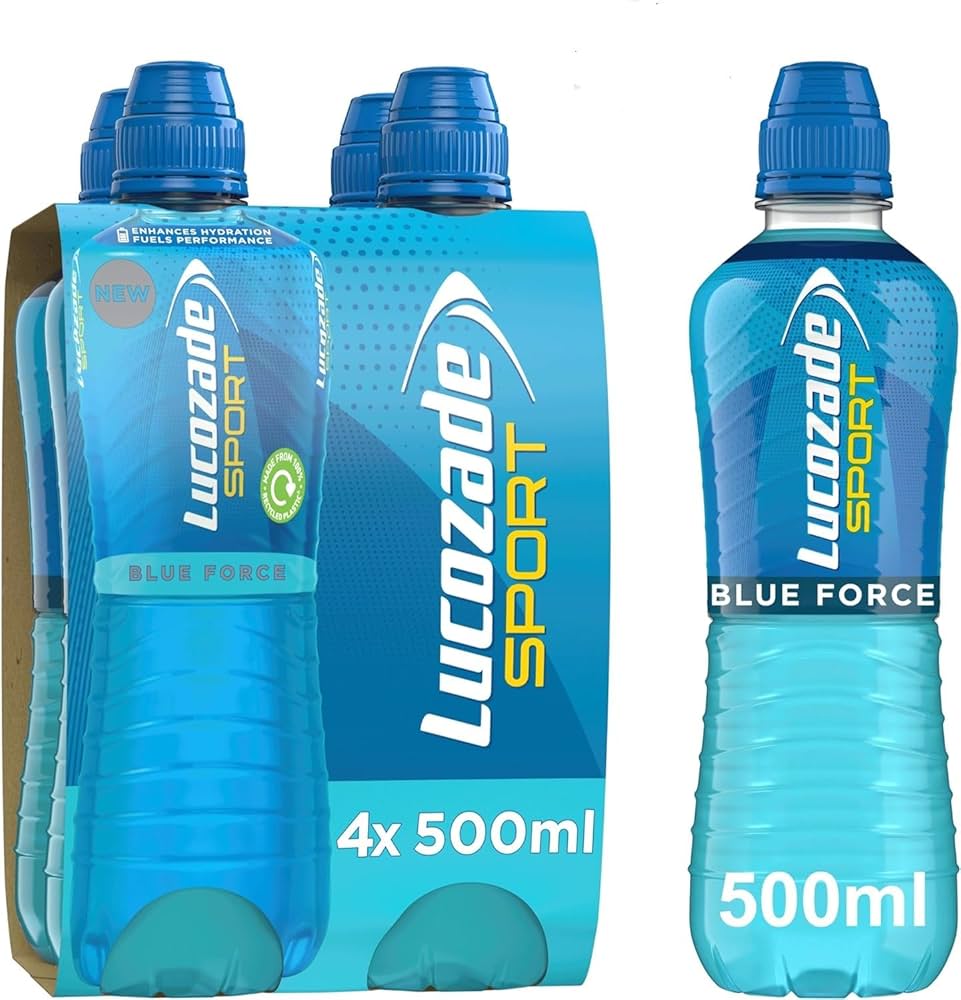 Lucozade Sport Blue Force 4PK