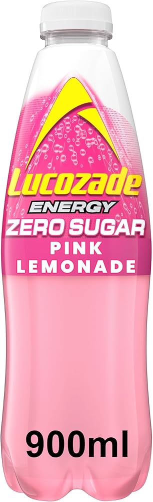 Lucozade Energy Zero Pink Lemonade Pm1.50