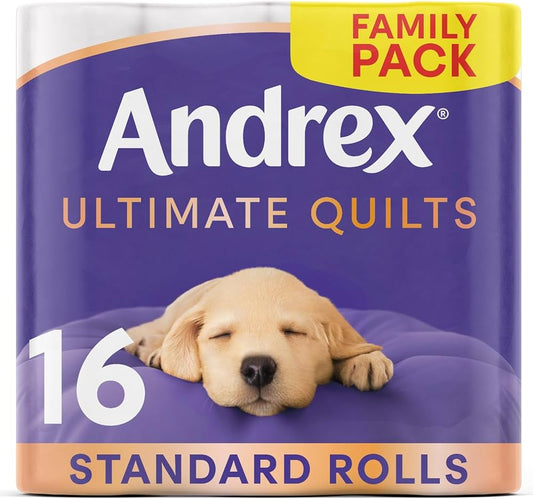 Andrex Toilet Tissue Supreme Quilts 16 Roll