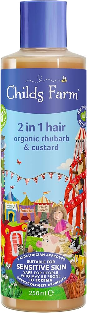 Child'S Farm 2In1 Shampoo Organic Rhubarb & Custard