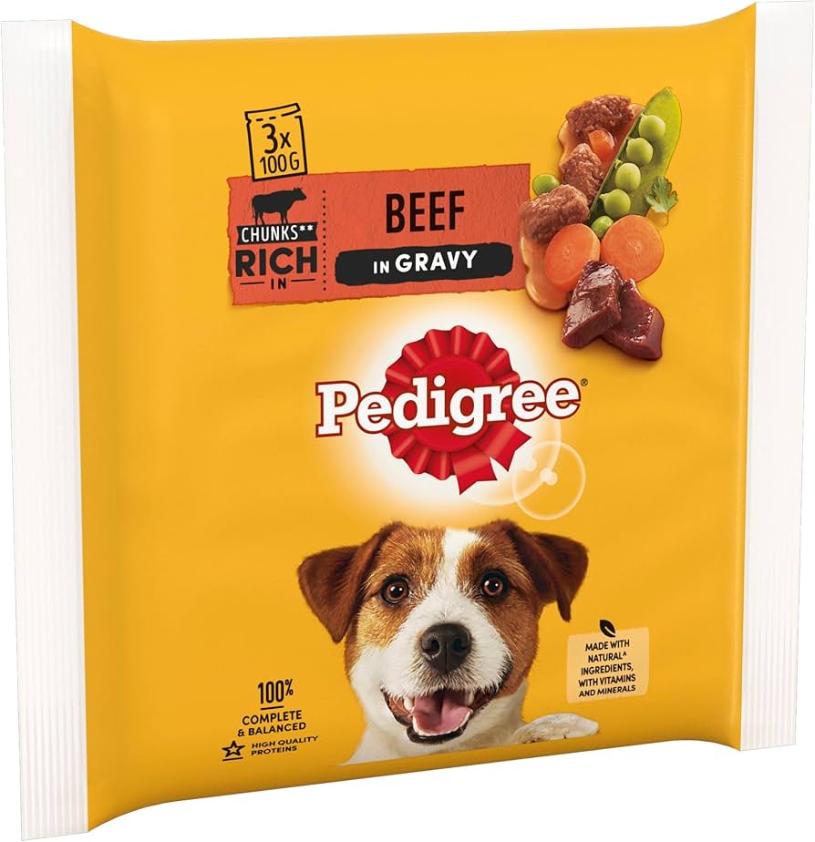 Pedigree Pouch Gravy Beef & Vegetable