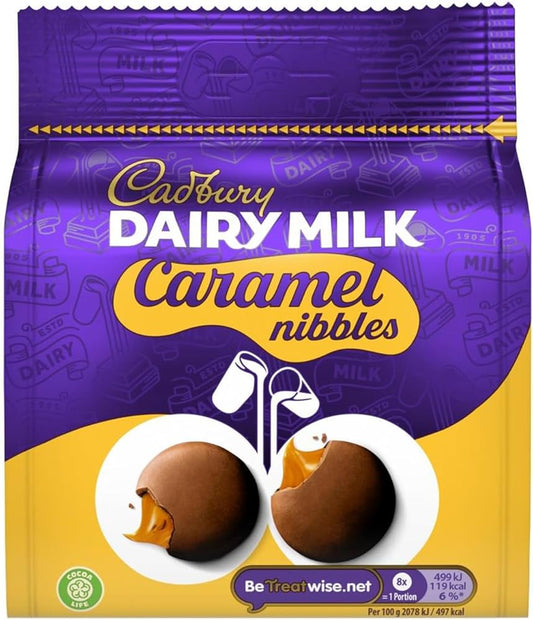 Cadbury Caramel Nibbles Bag