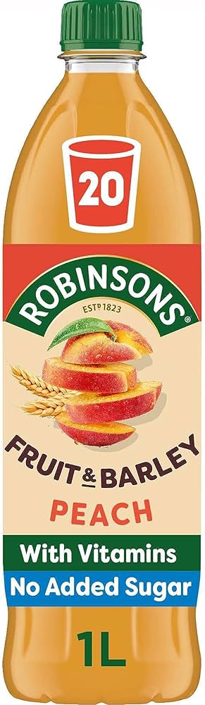 Robinsons Fruit & Barley Peach