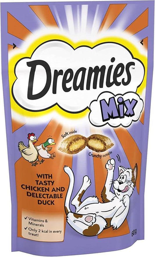 Dreamies Chicken & Duck Mix