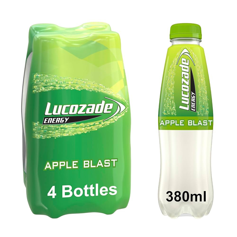 Lucozade Energy Apple 4PK