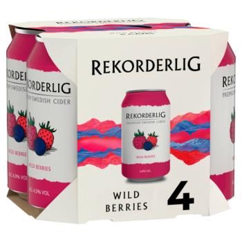 Rekorderlig Wild Berries 4X330Ml