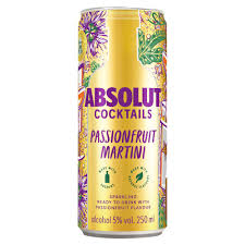 Absolut Passionfruit Martini 250Ml