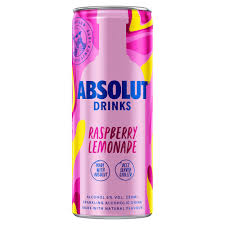 Absolut Raspberry & Lemonade Rtd