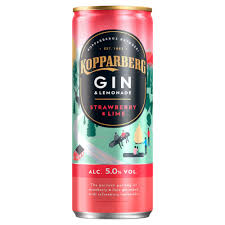 Kopparberg Strawberry Lime Gin & Lemonade 250Ml