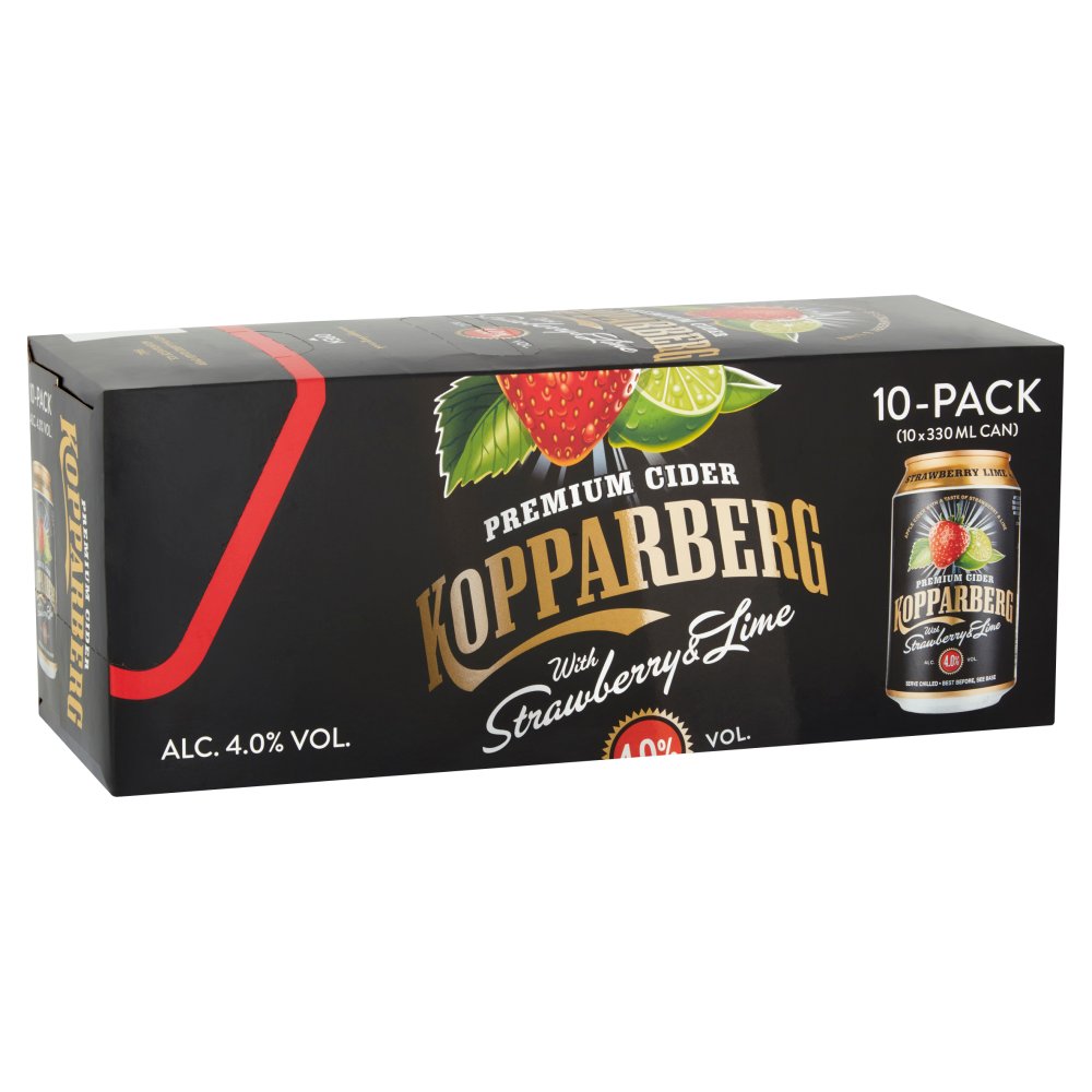 Kopparberg Strawberry & Lime 10X330Ml