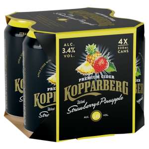 Kopparberg Strawberry & Pineapple - 3.4%