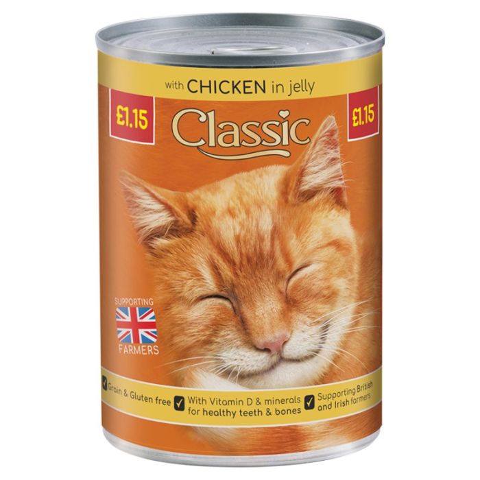 Classic Cat Chicken 1.15 400G