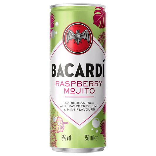 Bacardi Raspberry Mojito 250Ml