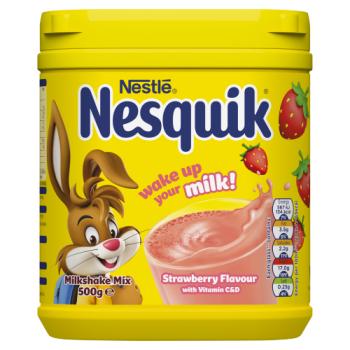 Nesquik Strawberry Milkshake Powder 500G