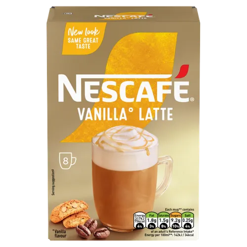 Nescafe Vanilla Latte 8S