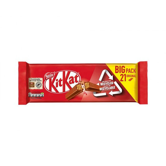 Nestle Kitkat 2F Milk 21PK Ps