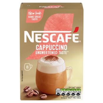 Nescafe Gold Cappuccino Unsweetened 6PK