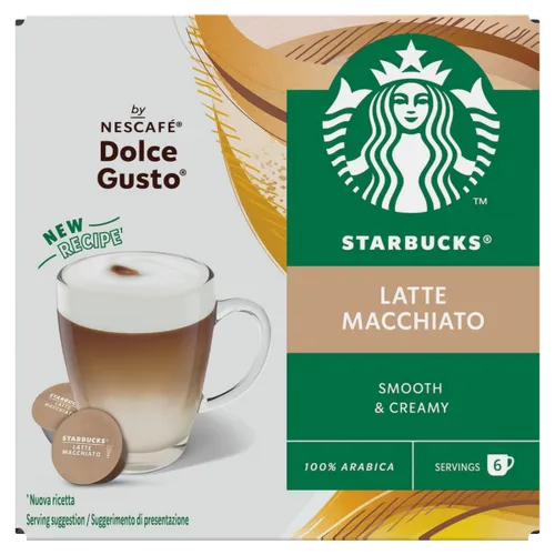 Starbuck Dolce Gusto Latte Macchiato Pods (12 Caps)