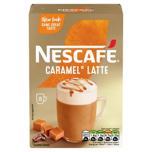 Nescafe Salted Caramel Latte 7S