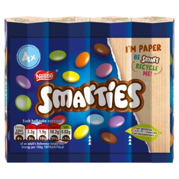 Nestle Smarties Tube 4PK