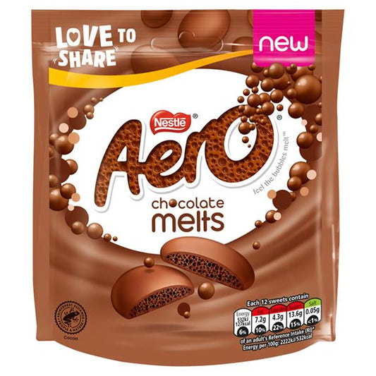 Nestle Aero Melts Milk Pouch