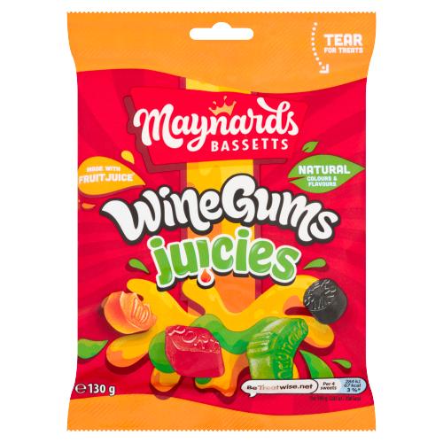 Maynards Bassetts Wine Gum Juices