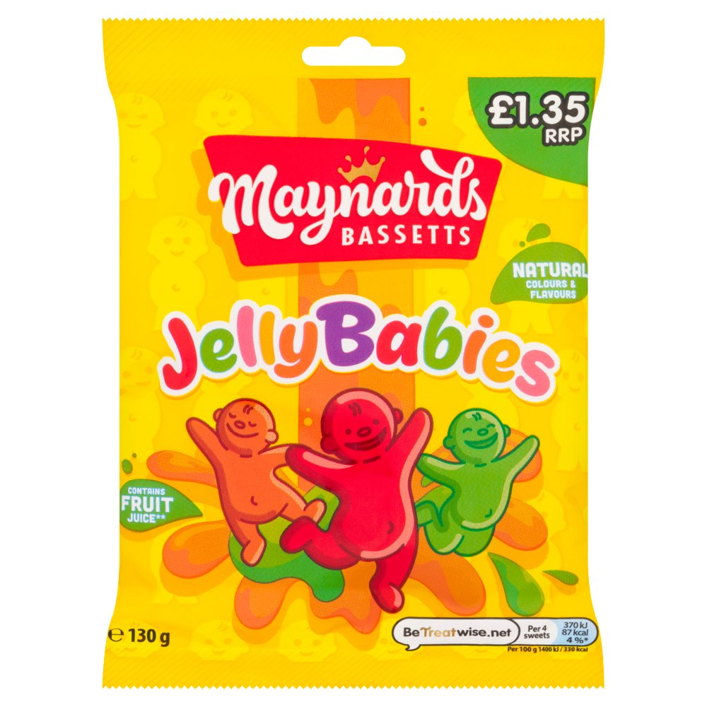 Maynards Bassetts Jelly Babies Pm1.35