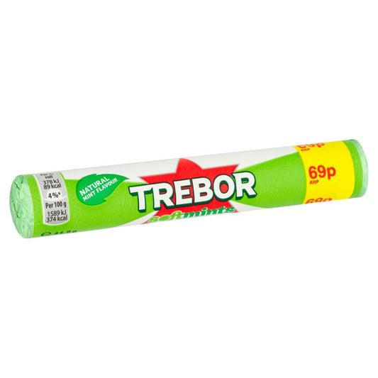 Trebor Softmint Peppermint 69P Roll