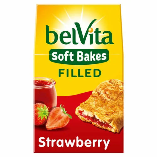 Belvita Soft Fill Strawberry 250G