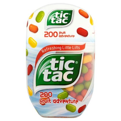 Tic Tac Fruit Adventure (Bottle) T200