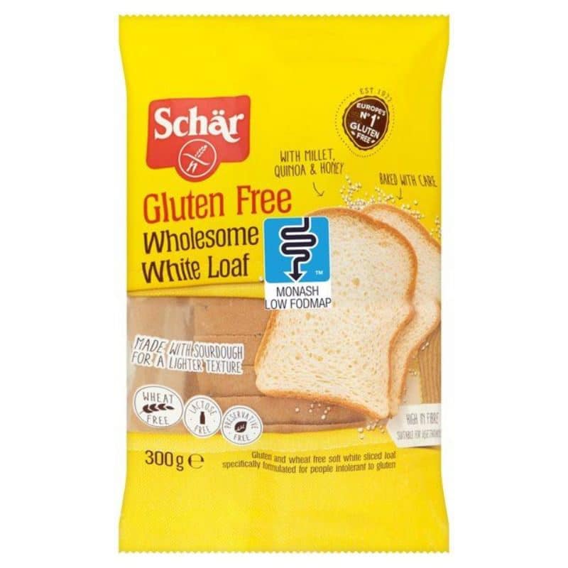 Schar Wholesome White Loaf Gluten Free 300G