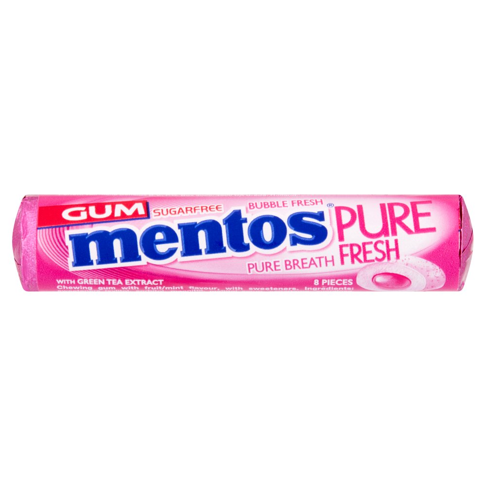 Mentos Pure Fresh Bubblefresh Gum*